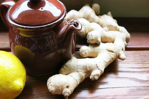 raiz de gengibre para aumentar a potência